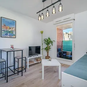  Appartement Air-conditioned Terrace Gare St Charles