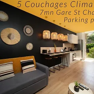  Appartement Air Conditioning Balcony 5 Couchages